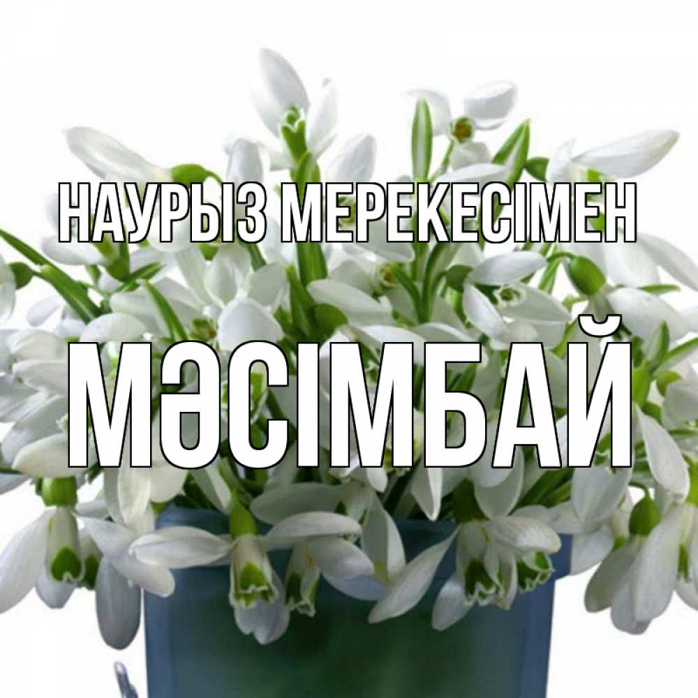Күн сайын ашық хат с именем, МӘСІМБАЙ Наурыз мерекесімен цветы к наурызу новый год в Казахстане Онлайн тегін жүктеп алу тілектері бар керемет карта 