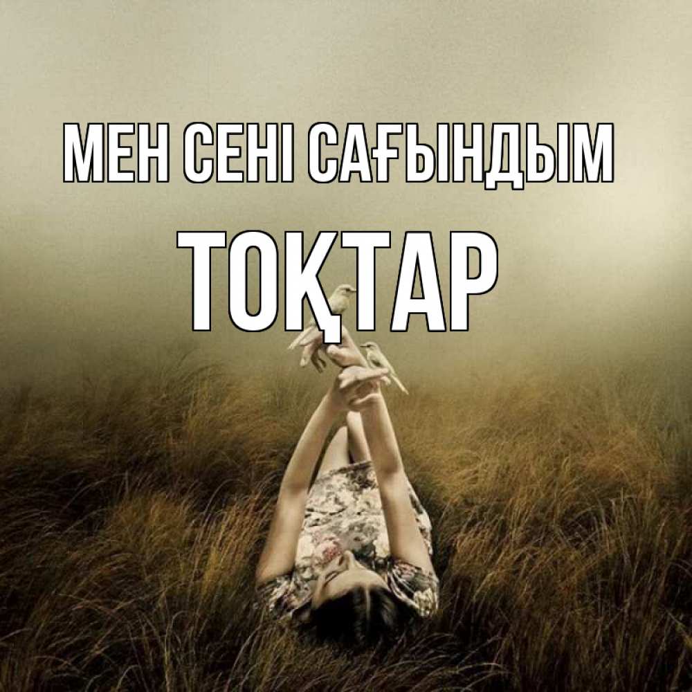 Күн сайын ашық хат с именем, ТОҚТАР Мен сені сағындым девушка с голубями Онлайн тегін жүктеп алу тілектері бар керемет карта 