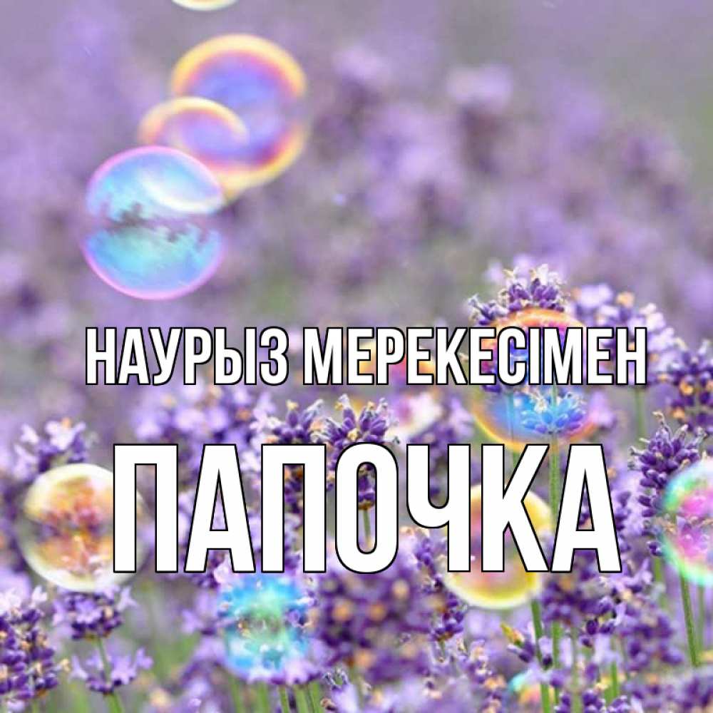 Күн сайын ашық хат с именем, Папочка Наурыз мерекесімен цветы Онлайн тегін жүктеп алу тілектері бар керемет карта 