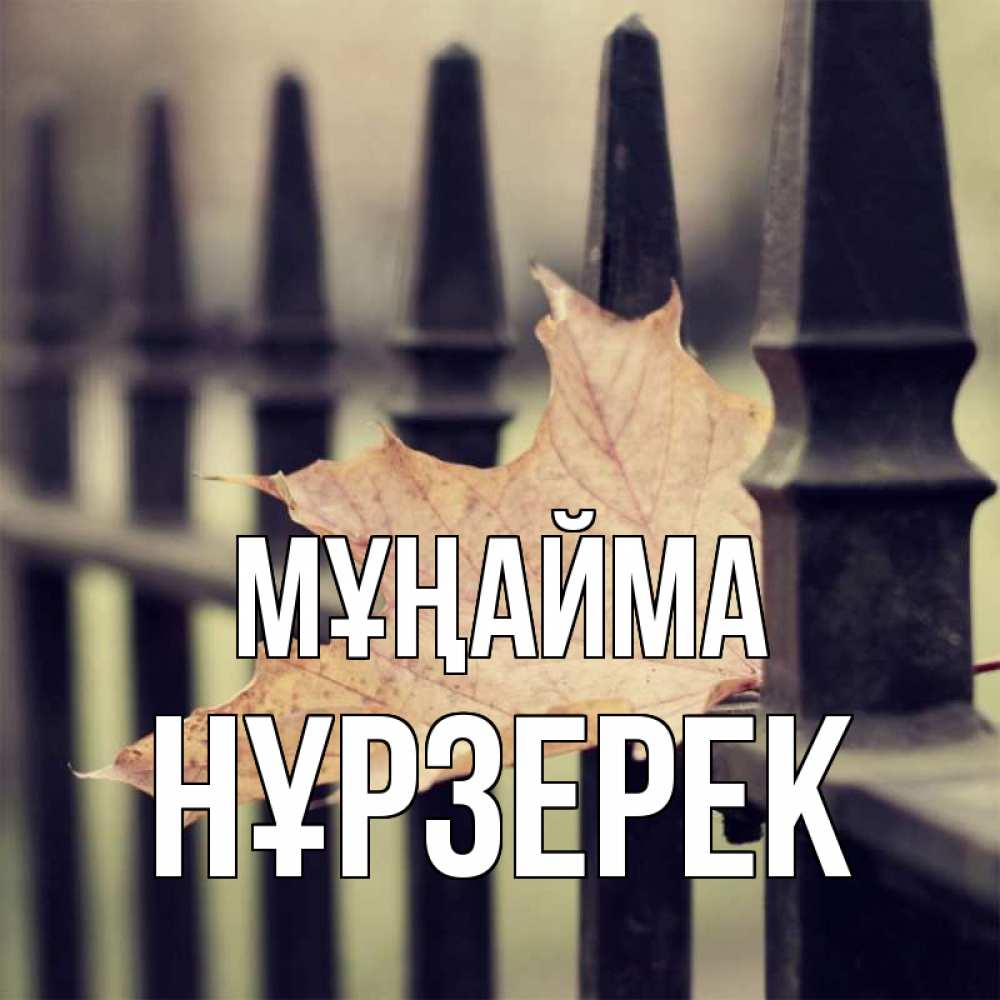Күн сайын ашық хат с именем, НҰРЗЕРЕК Мұңайма лист клена Онлайн тегін жүктеп алу тілектері бар керемет карта 
