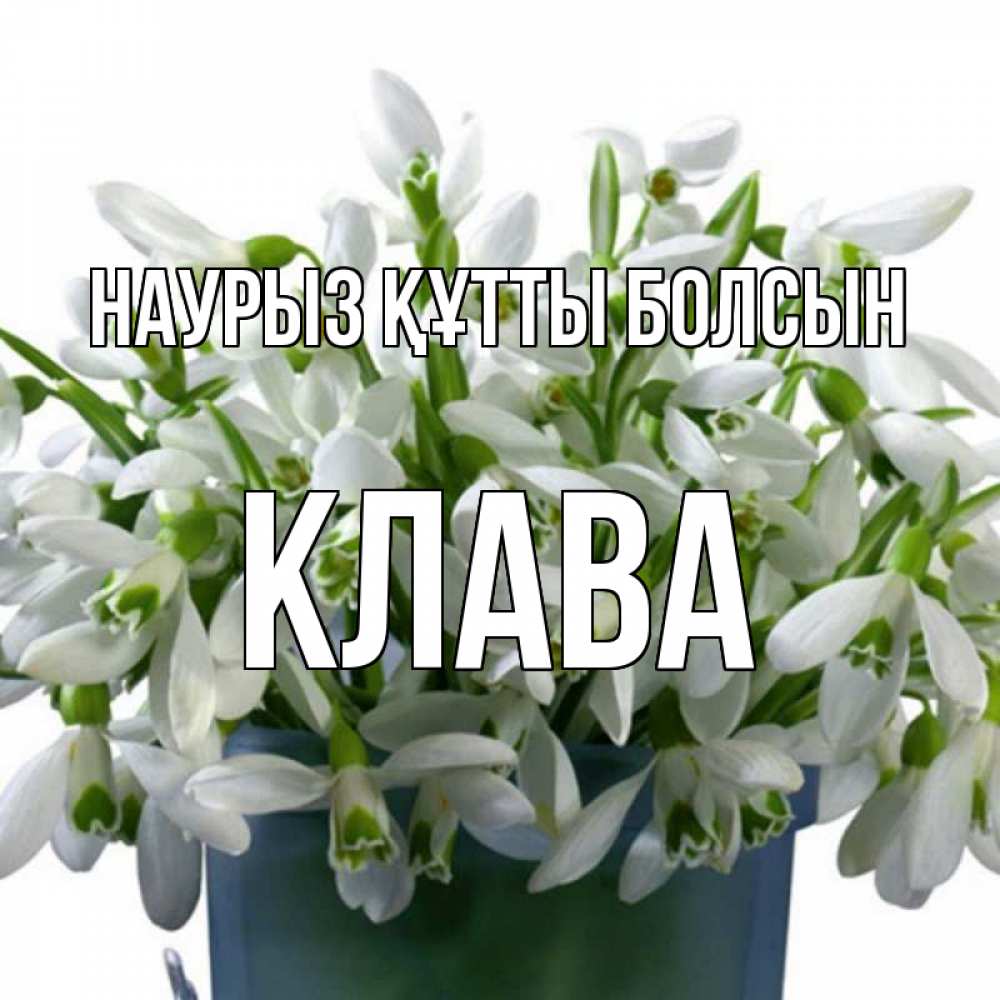 Күн сайын ашық хат с именем, Клава Наурыз құтты болсын цветы к наурызу Онлайн тегін жүктеп алу тілектері бар керемет карта 