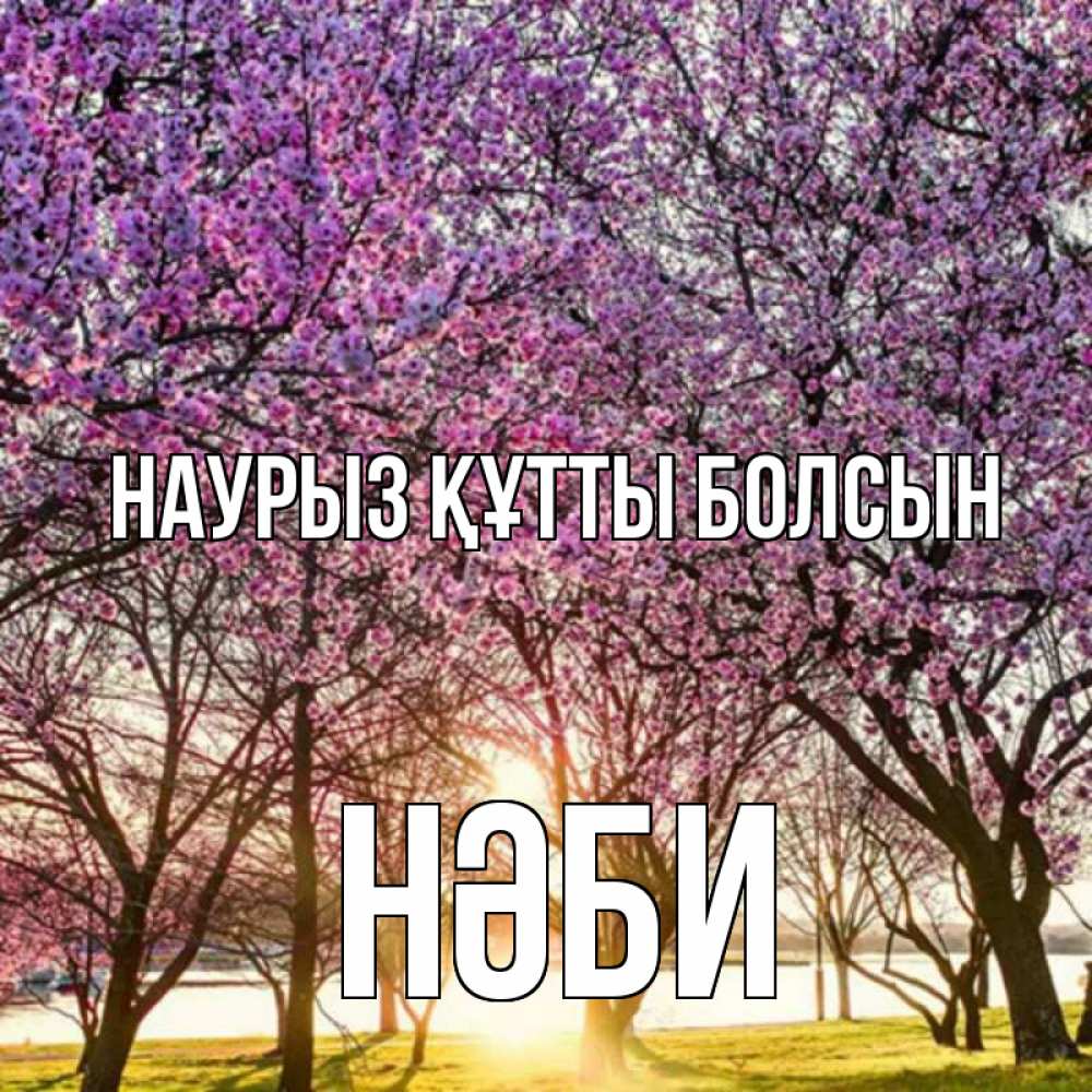 Күн сайын ашық хат с именем, НӘБИ Наурыз құтты болсын наурыз Онлайн тегін жүктеп алу тілектері бар керемет карта 