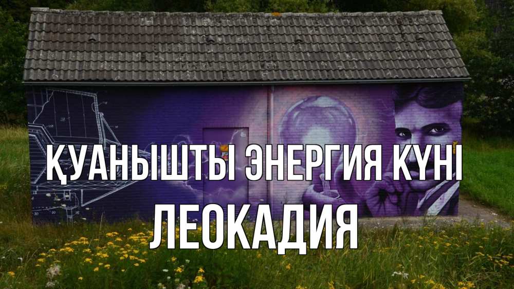 Күн сайын ашық хат с именем, Леокадия Қуанышты энергия күні молнии, Тесла Онлайн тегін жүктеп алу тілектері бар керемет карта 