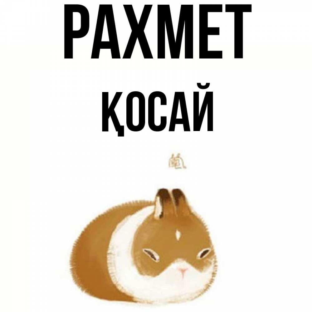Күн сайын ашық хат с именем, ҚОСАЙ рахмет коричнево белый домашний питомец Онлайн тегін жүктеп алу тілектері бар керемет карта 