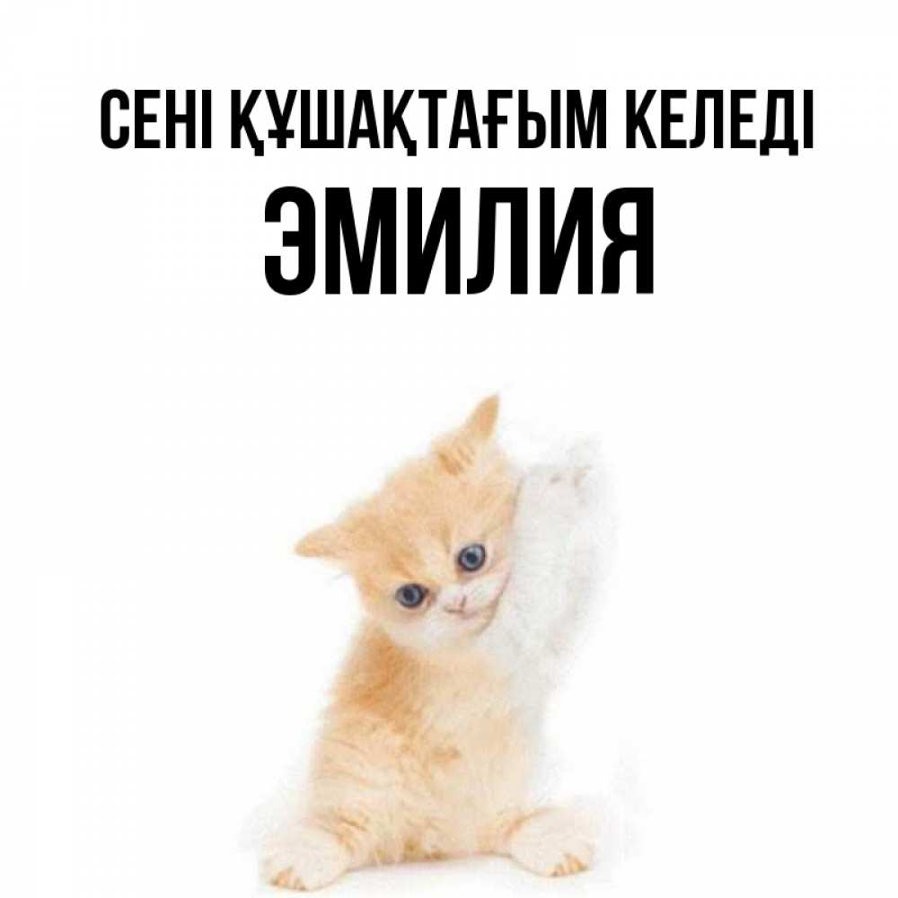Күн сайын ашық хат с именем, Эмилия сені құшақтағым келеді я хочу очень скорее обнимаешек Онлайн тегін жүктеп алу тілектері бар керемет карта 