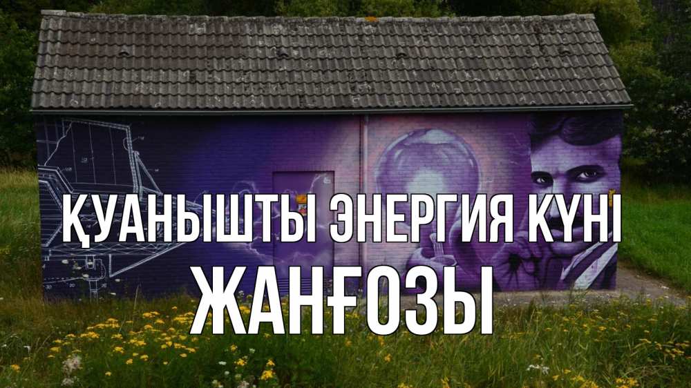 Күн сайын ашық хат с именем, Жанғозы Қуанышты энергия күні молнии, Тесла Онлайн тегін жүктеп алу тілектері бар керемет карта 