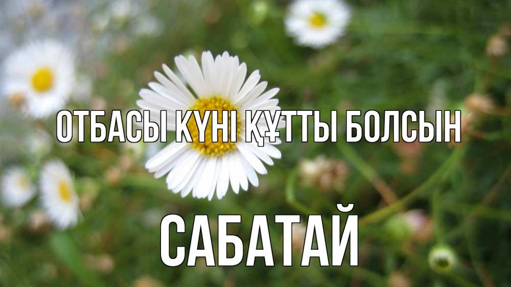 Күн сайын ашық хат с именем, САБАТАЙ отбасы күні құтты болсын с днем семьи Онлайн тегін жүктеп алу тілектері бар керемет карта 