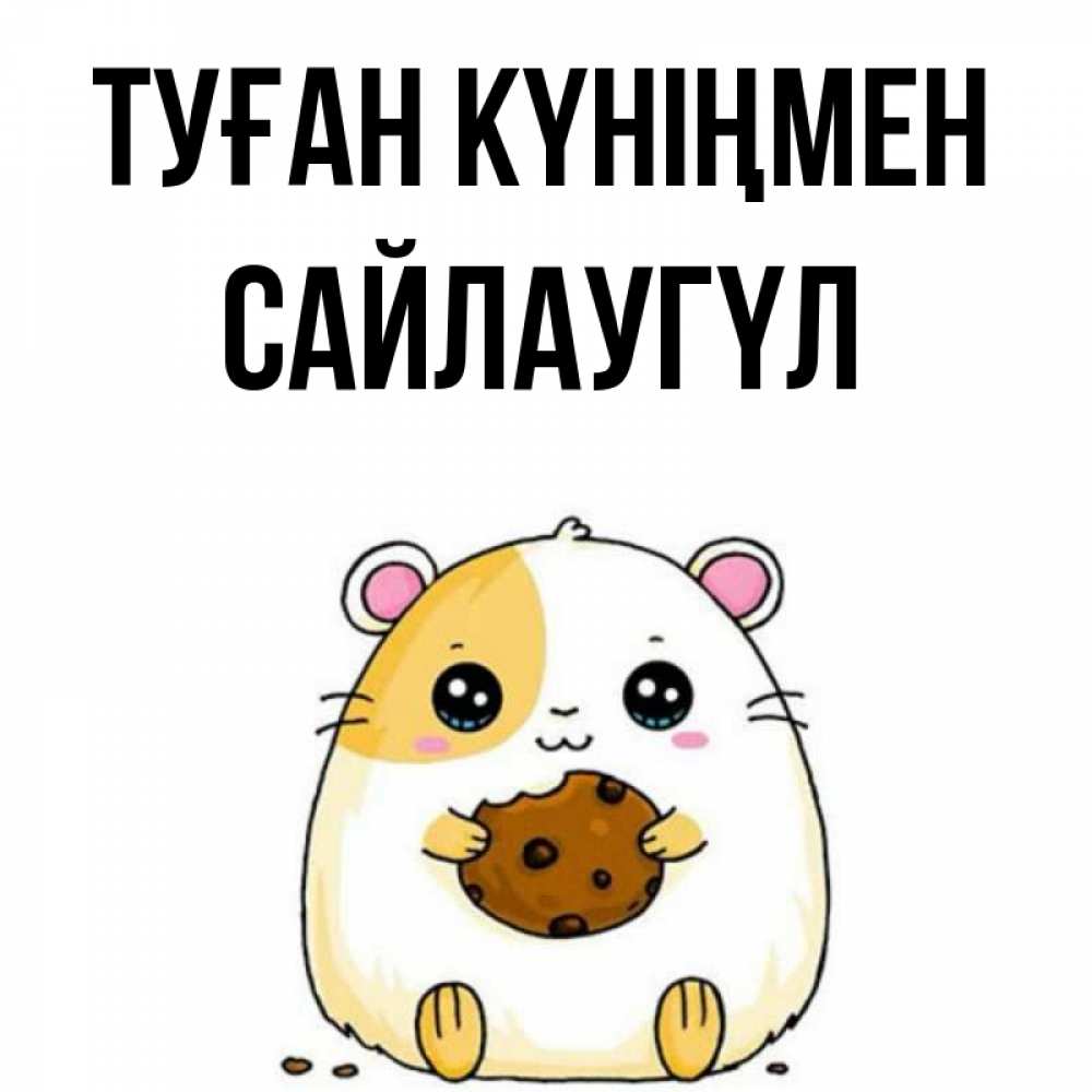 Күн сайын ашық хат с именем, САЙЛАУГҮЛ Туған күніңмен с днюхой Онлайн тегін жүктеп алу тілектері бар керемет карта 