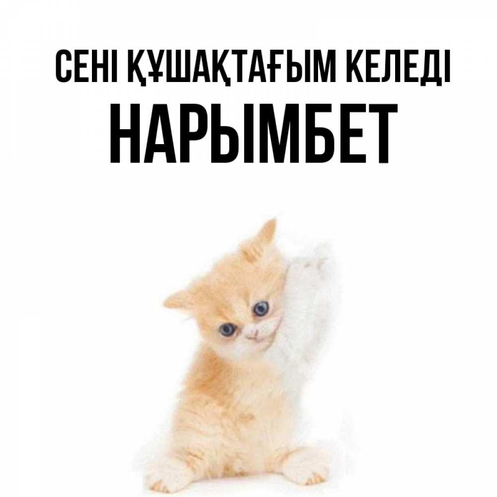 Күн сайын ашық хат с именем, Нарымбет сені құшақтағым келеді я хочу очень скорее обнимаешек Онлайн тегін жүктеп алу тілектері бар керемет карта 