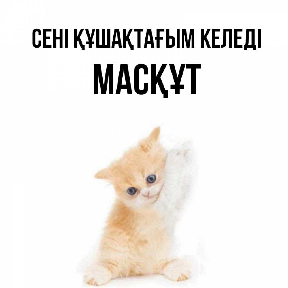 Күн сайын ашық хат с именем, МАСҚҰТ сені құшақтағым келеді я хочу очень скорее обнимаешек Онлайн тегін жүктеп алу тілектері бар керемет карта 