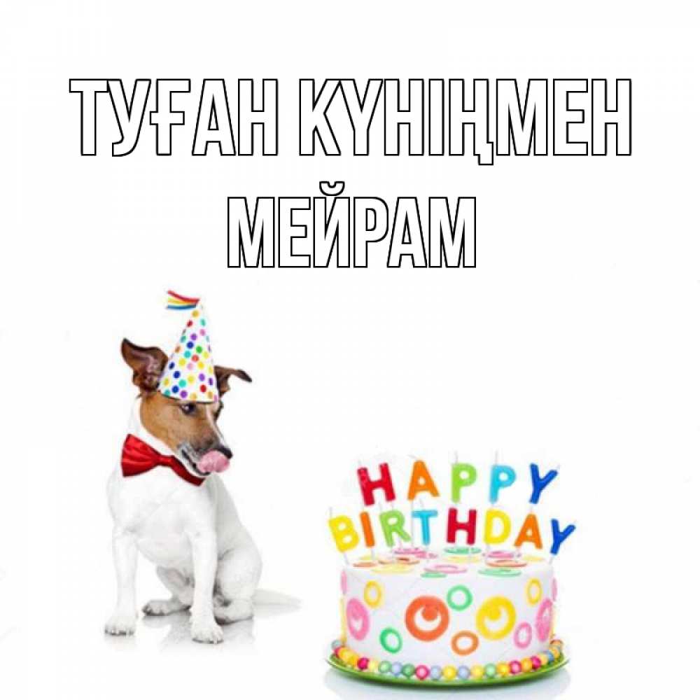 Күн сайын ашық хат с именем, МЕЙРАМ Туған күніңмен праздник Онлайн тегін жүктеп алу тілектері бар керемет карта 