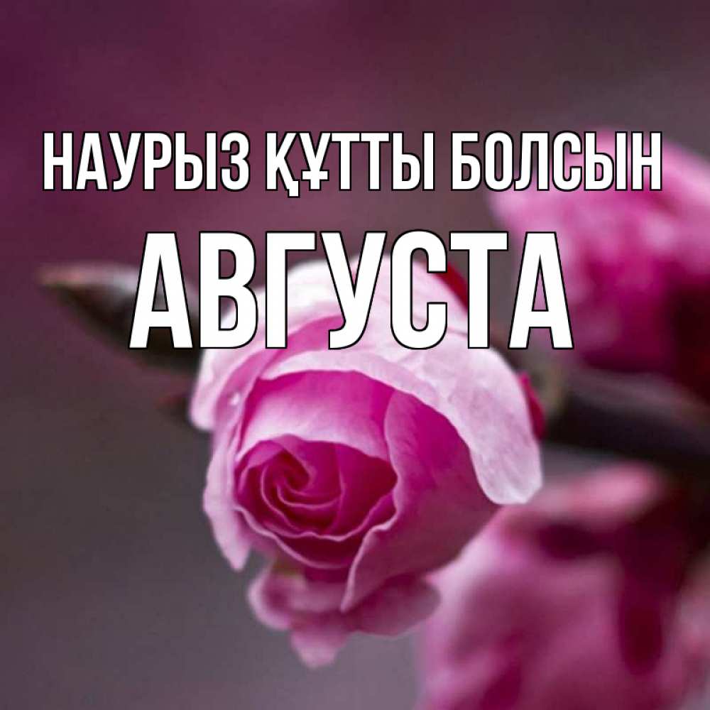 Күн сайын ашық хат с именем, Августа Наурыз құтты болсын весна Онлайн тегін жүктеп алу тілектері бар керемет карта 