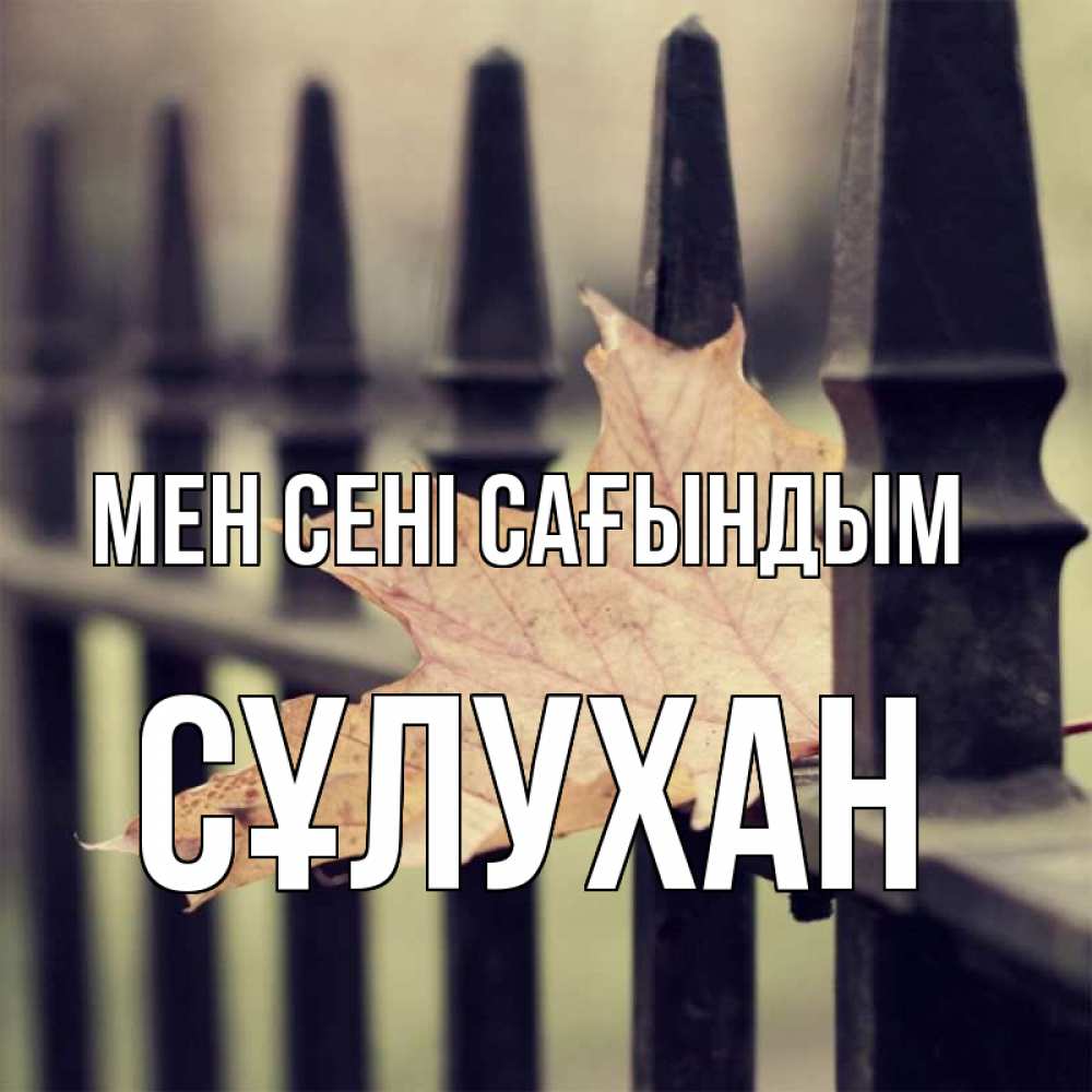 Күн сайын ашық хат с именем, СҰЛУХАН Мен сені сағындым очень скучно Онлайн тегін жүктеп алу тілектері бар керемет карта 