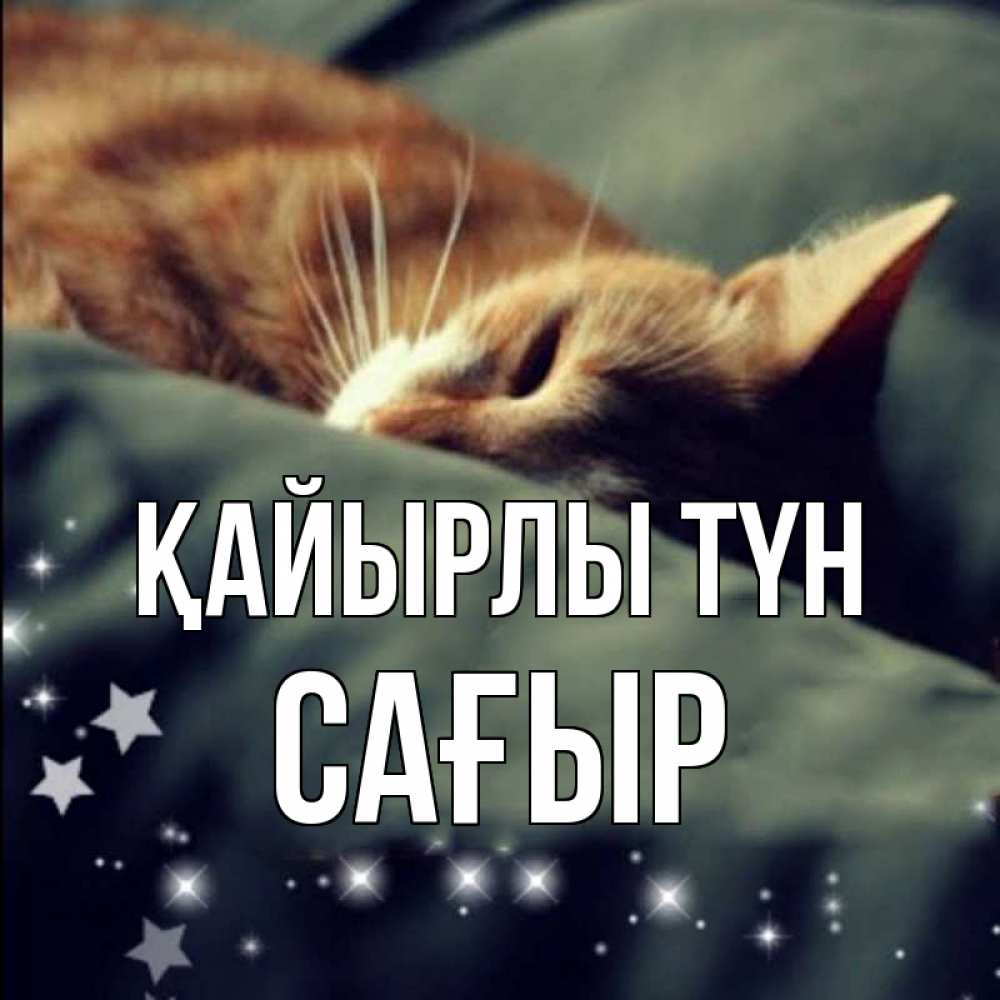 Күн сайын ашық хат с именем, САҒЫР Қайырлы түн кроватка Онлайн тегін жүктеп алу тілектері бар керемет карта 