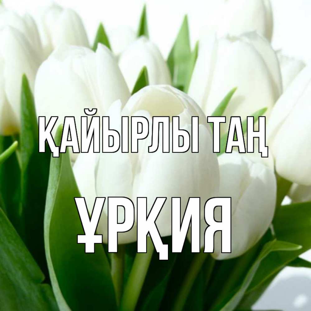 Күн сайын ашық хат с именем, ҰРҚИЯ Қайырлы таң открытки на каждый день по именам Онлайн тегін жүктеп алу тілектері бар керемет карта 