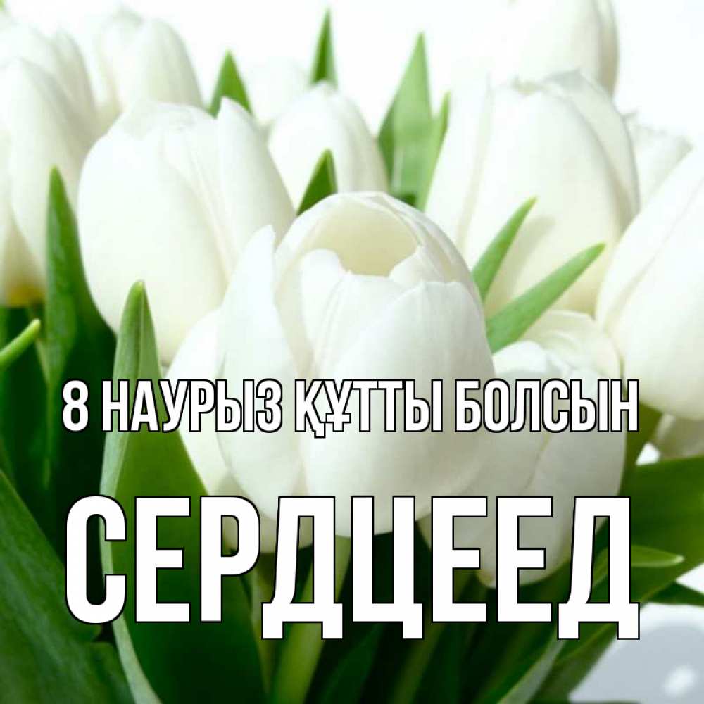 Күн сайын ашық хат с именем, Сердцеед 8 наурыз құтты болсын цветы Онлайн тегін жүктеп алу тілектері бар керемет карта 