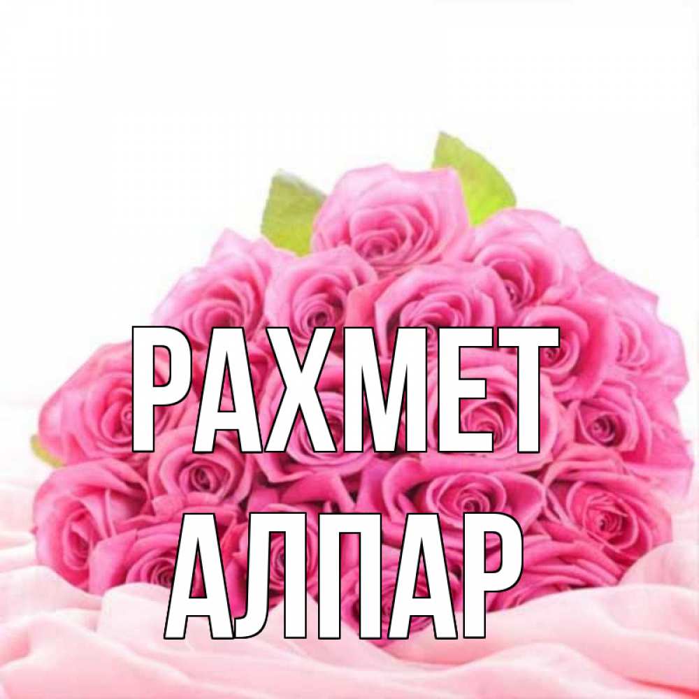Күн сайын ашық хат с именем, Алпар рахмет розовые розы с подписью Онлайн тегін жүктеп алу тілектері бар керемет карта 