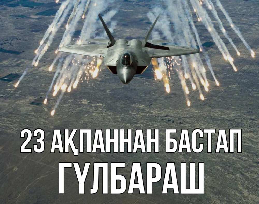 Картинка 23 ақпаннан бастап, ГҮЛБАРАШ