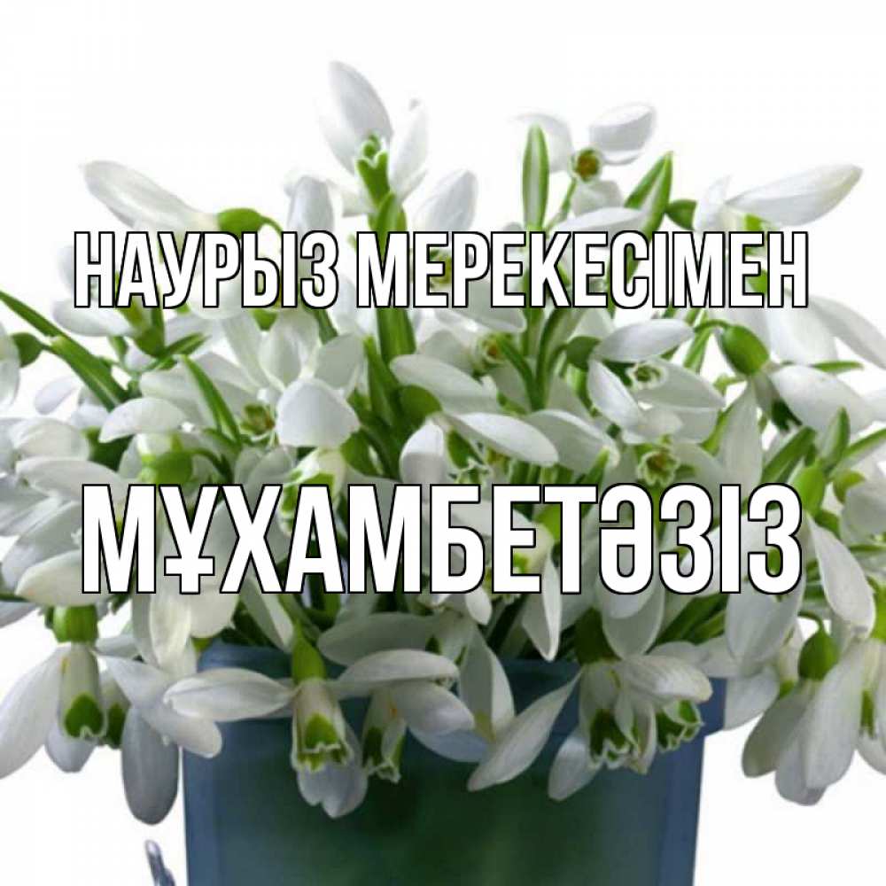 Күн сайын ашық хат с именем, МҰХАМБЕТӘЗІЗ Наурыз мерекесімен цветы к наурызу новый год в Казахстане Онлайн тегін жүктеп алу тілектері бар керемет карта 