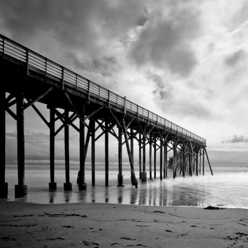 Открытка мост  старый  Мен сені сағындым 