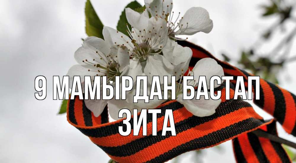 Күн сайын ашық хат с именем, Зита 9 мамырдан бастап 9 мая Онлайн тегін жүктеп алу тілектері бар керемет карта 