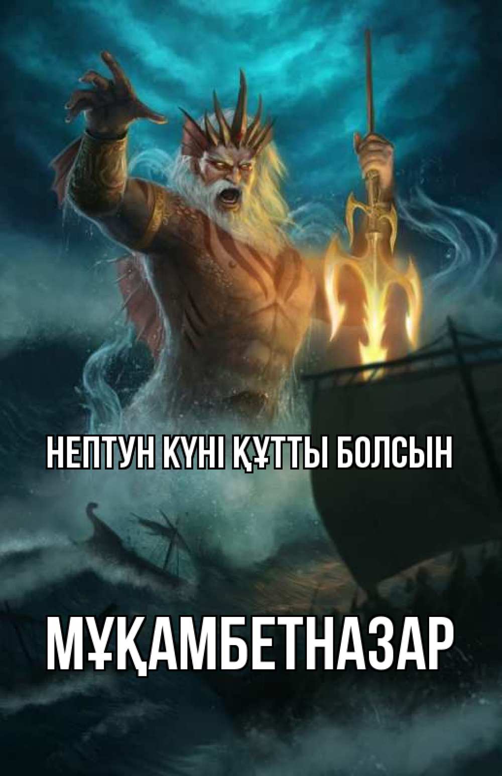Күн сайын ашық хат с именем, Мұқамбетназар нептун күні құтты болсын с днем Нептуна Онлайн тегін жүктеп алу тілектері бар керемет карта 