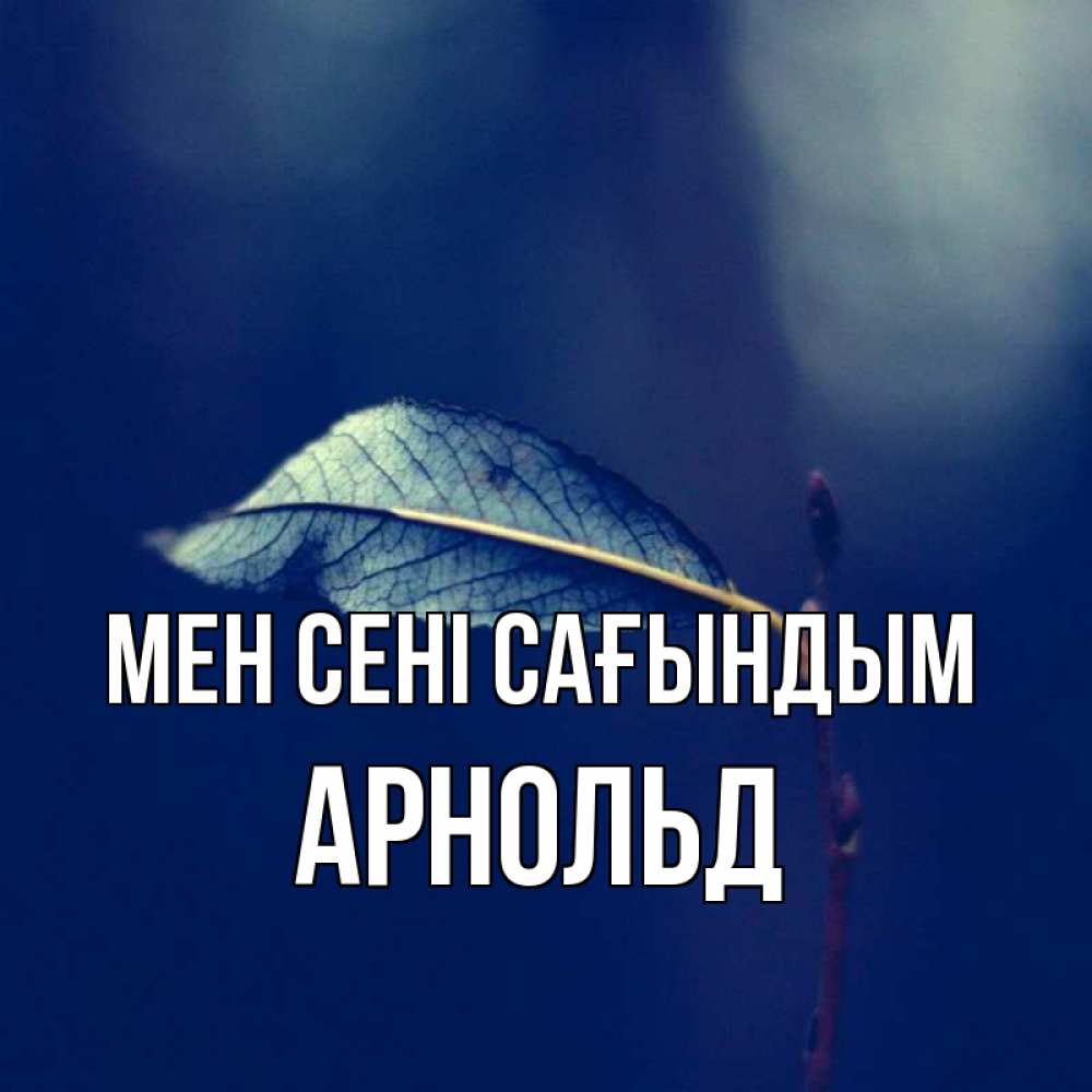 Күн сайын ашық хат с именем, Арнольд Мен сені сағындым одна ветка 1 Онлайн тегін жүктеп алу тілектері бар керемет карта 