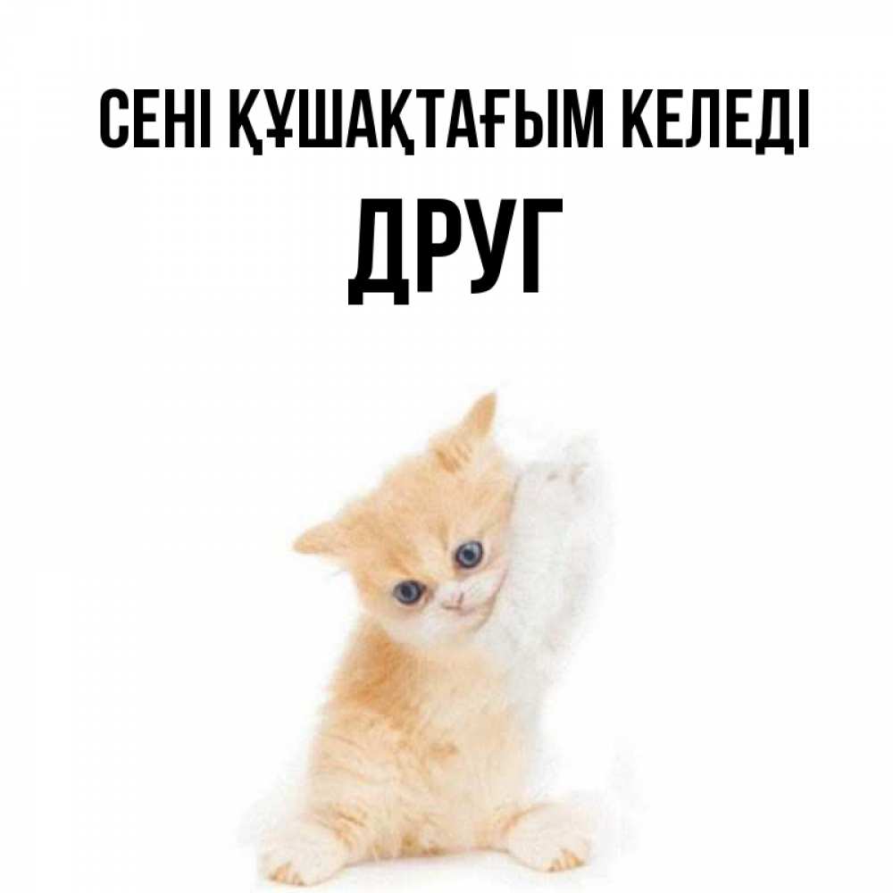 Күн сайын ашық хат с именем, Друг сені құшақтағым келеді я хочу очень скорее обнимаешек Онлайн тегін жүктеп алу тілектері бар керемет карта 