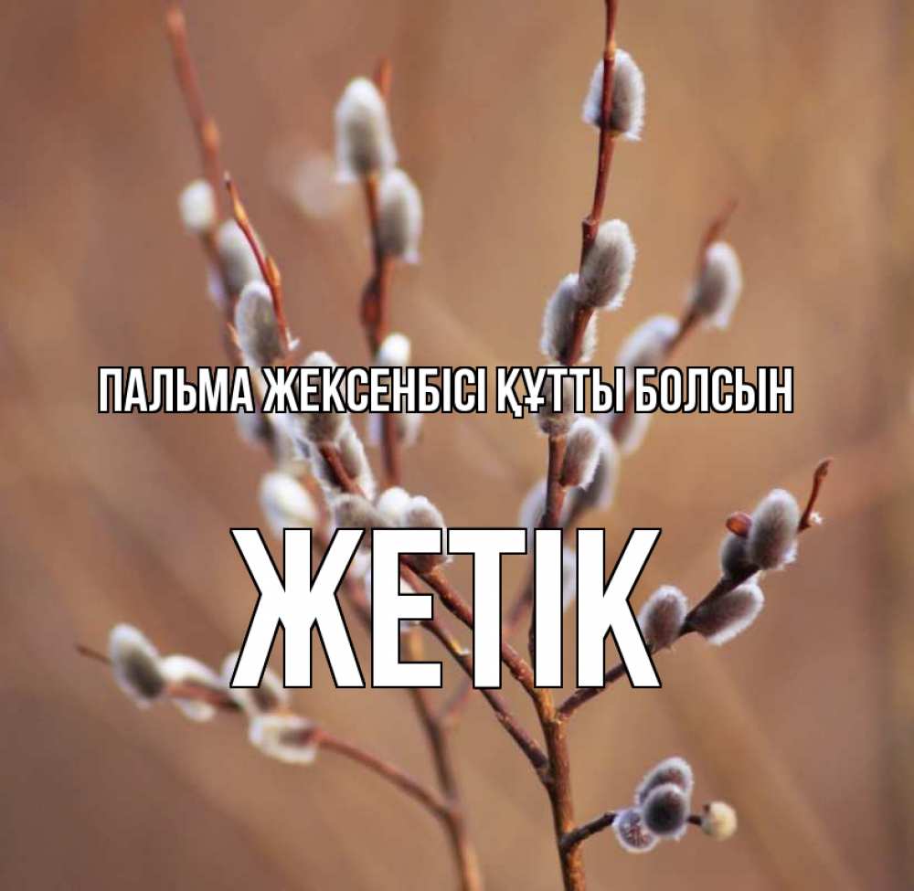 Күн сайын ашық хат с именем, Жетік Пальма жексенбісі құтты болсын верба Онлайн тегін жүктеп алу тілектері бар керемет карта 