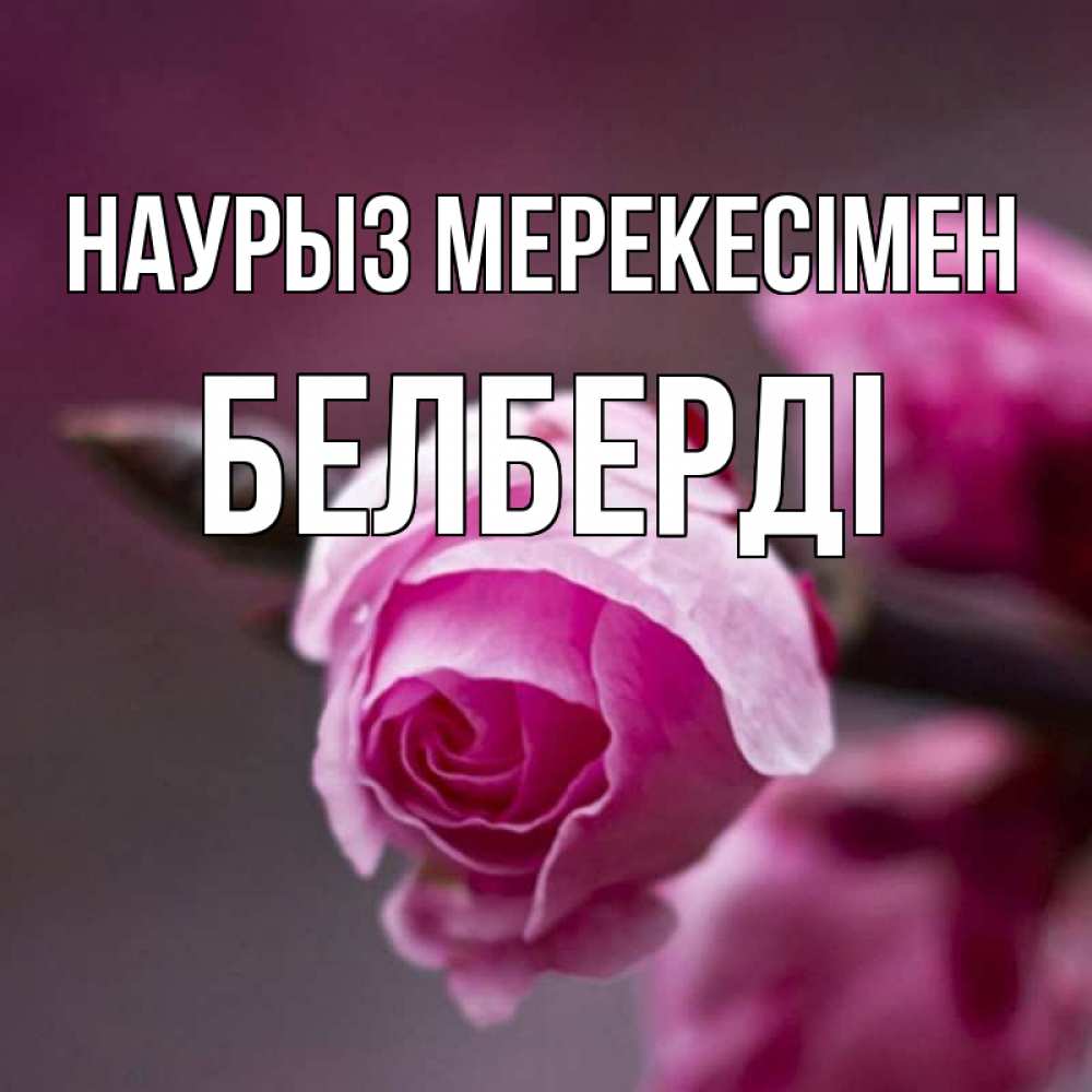 Күн сайын ашық хат с именем, Белберді Наурыз мерекесімен весна Онлайн тегін жүктеп алу тілектері бар керемет карта 