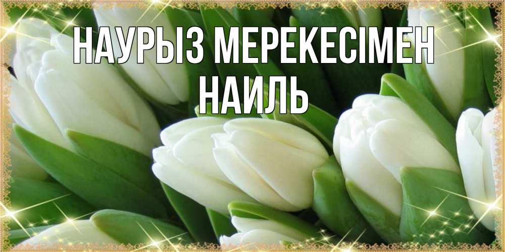 Күн сайын ашық хат с именем, Наиль Наурыз мерекесімен поздравляем с праздник весны наурыз Онлайн тегін жүктеп алу тілектері бар керемет карта 