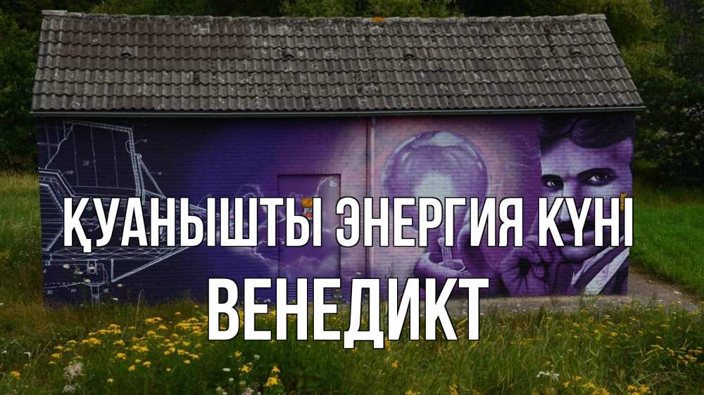 Күн сайын ашық хат с именем, Венедикт Қуанышты энергия күні молнии, Тесла Онлайн тегін жүктеп алу тілектері бар керемет карта 