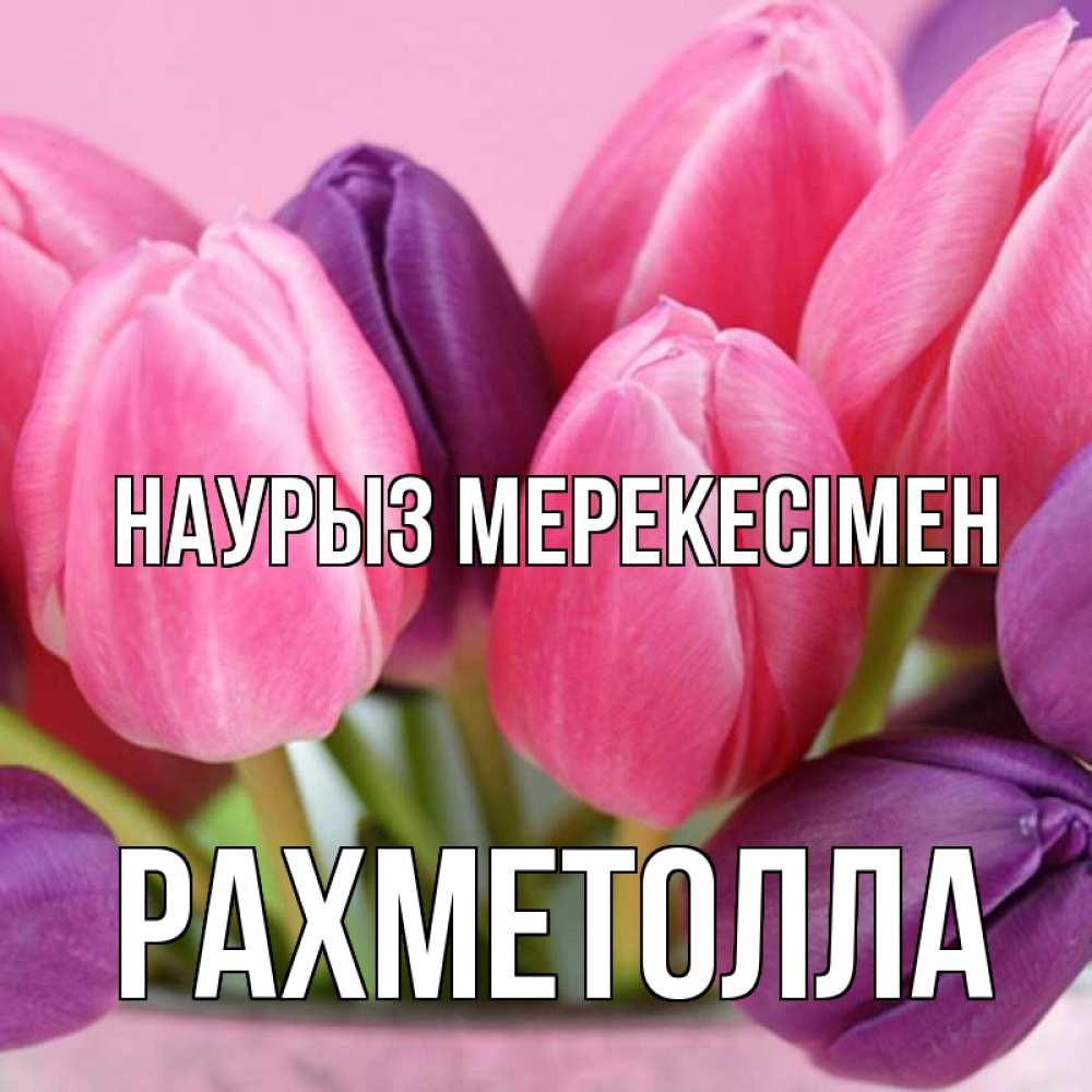 Күн сайын ашық хат с именем, РАХМЕТОЛЛА Наурыз мерекесімен маме 1 Онлайн тегін жүктеп алу тілектері бар керемет карта 
