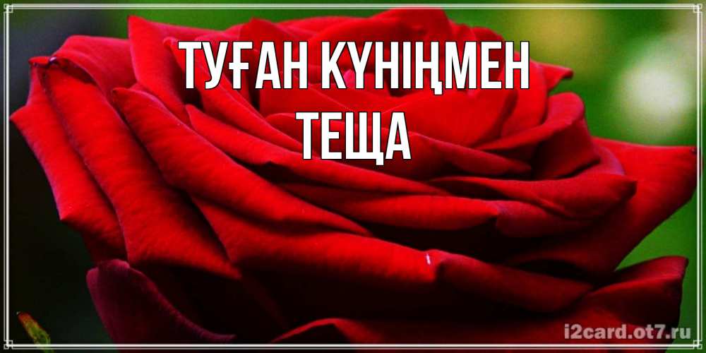 Күн сайын ашық хат с именем, Теща Туған күніңмен розочка очень красивая Онлайн тегін жүктеп алу тілектері бар керемет карта 