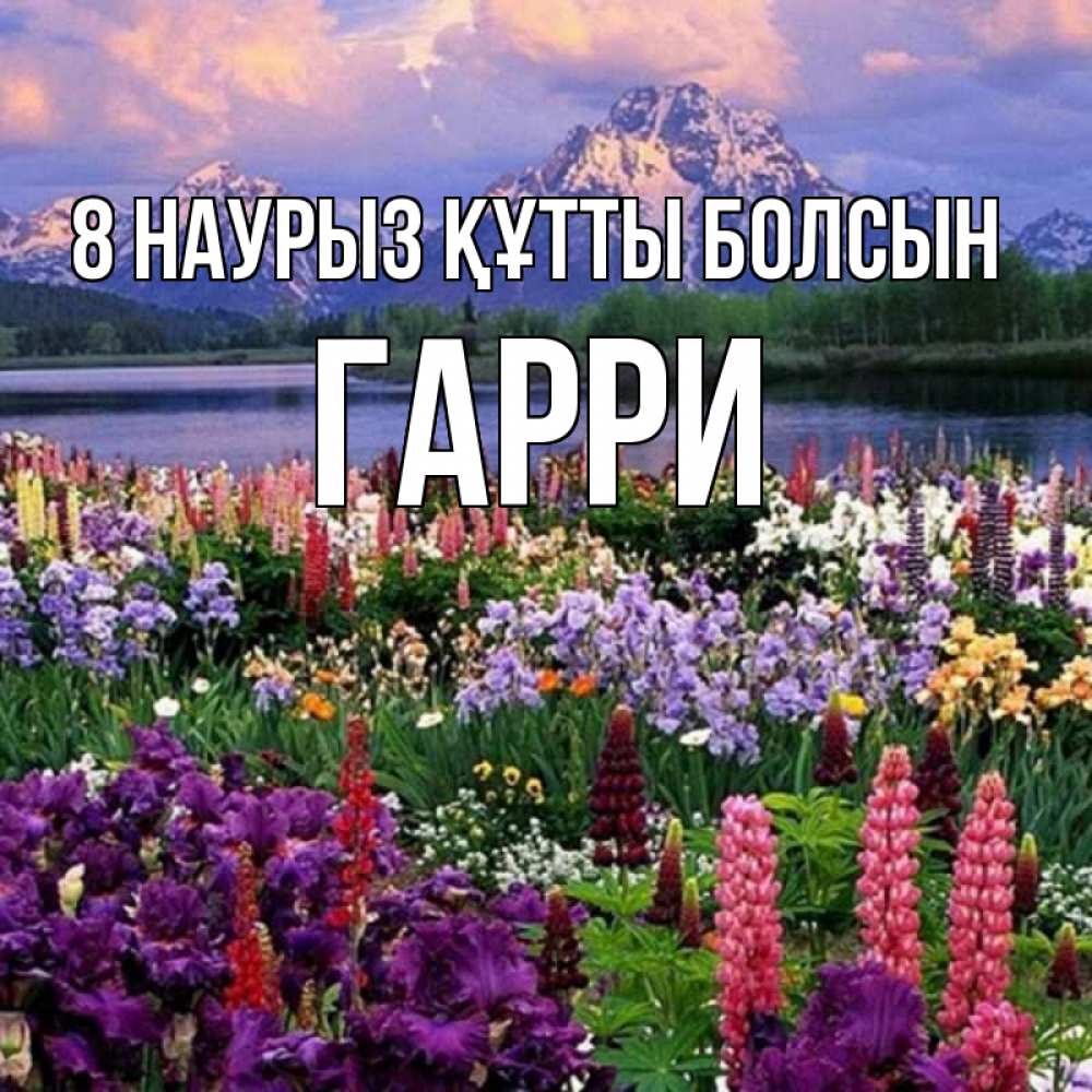 Күн сайын ашық хат с именем, Гарри 8 наурыз құтты болсын международный женский день Онлайн тегін жүктеп алу тілектері бар керемет карта 