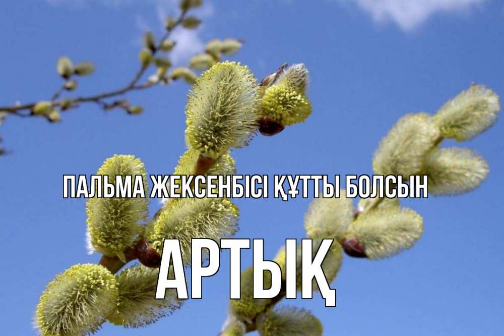 Күн сайын ашық хат с именем, Артық Пальма жексенбісі құтты болсын верба Онлайн тегін жүктеп алу тілектері бар керемет карта 