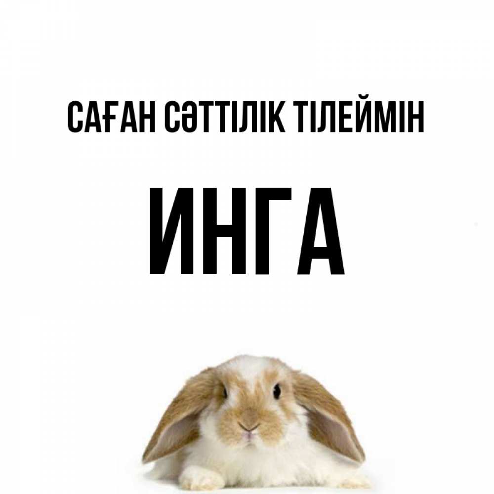 Күн сайын ашық хат с именем, Инга Саған сәттілік тілеймін открытки с произвольным текстом который можно вставить в открытку и создать ее самостоятельно бесплатно онлайн Онлайн тегін жүктеп алу тілектері бар керемет карта 