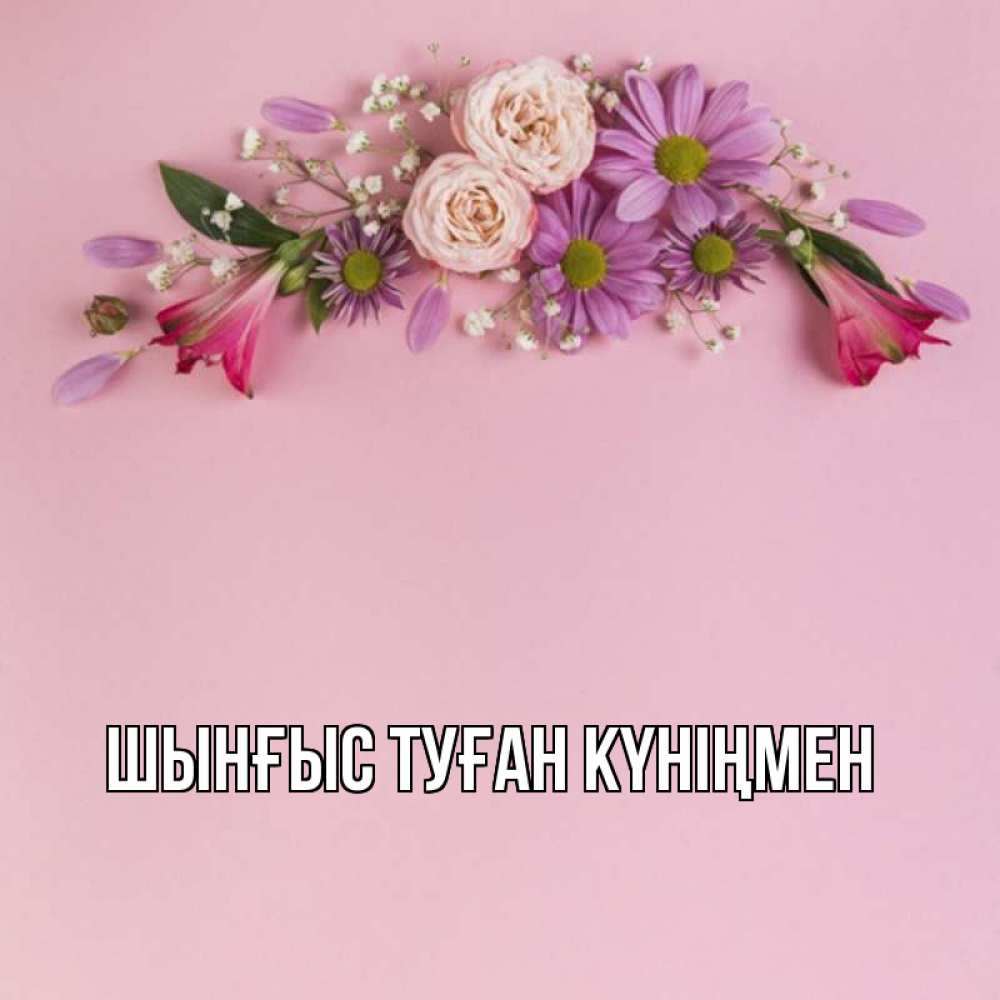 Картинка  с именем , ШЫНҒЫС! ТУҒАН КҮНІҢМЕН!