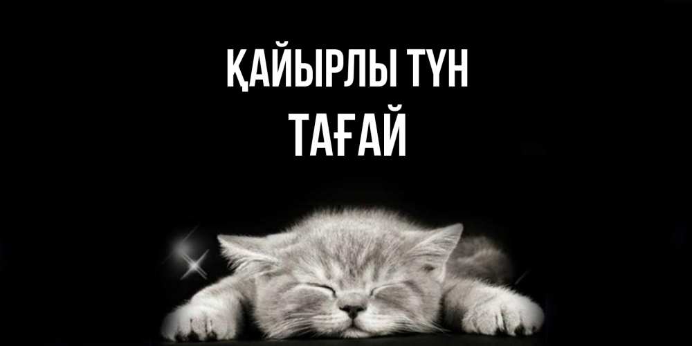 Күн сайын ашық хат с именем, ТАҒАЙ Қайырлы түн спящий котик Онлайн тегін жүктеп алу тілектері бар керемет карта 