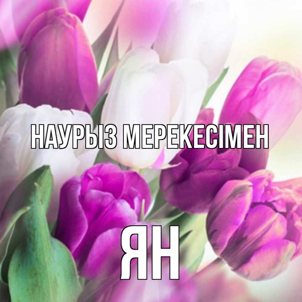 Күн сайын ашық хат с именем, Ян Наурыз мерекесімен весна 1 Онлайн тегін жүктеп алу тілектері бар керемет карта 
