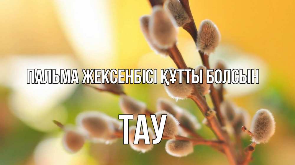 Күн сайын ашық хат с именем, ТАУ Пальма жексенбісі құтты болсын верба 1 Онлайн тегін жүктеп алу тілектері бар керемет карта 