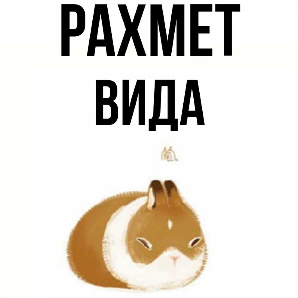 Күн сайын ашық хат с именем, Вида рахмет коричнево белый домашний питомец Онлайн тегін жүктеп алу тілектері бар керемет карта 