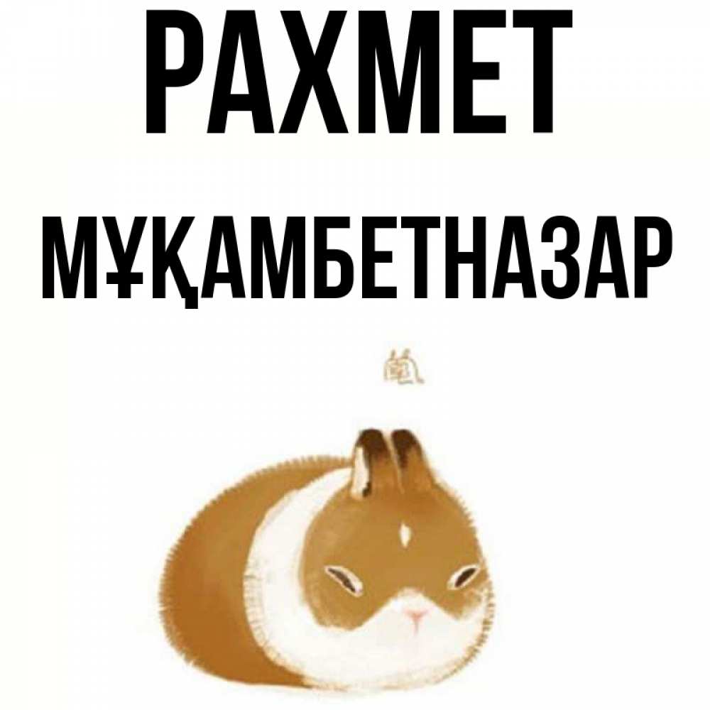 Күн сайын ашық хат с именем, Мұқамбетназар рахмет коричнево белый домашний питомец Онлайн тегін жүктеп алу тілектері бар керемет карта 