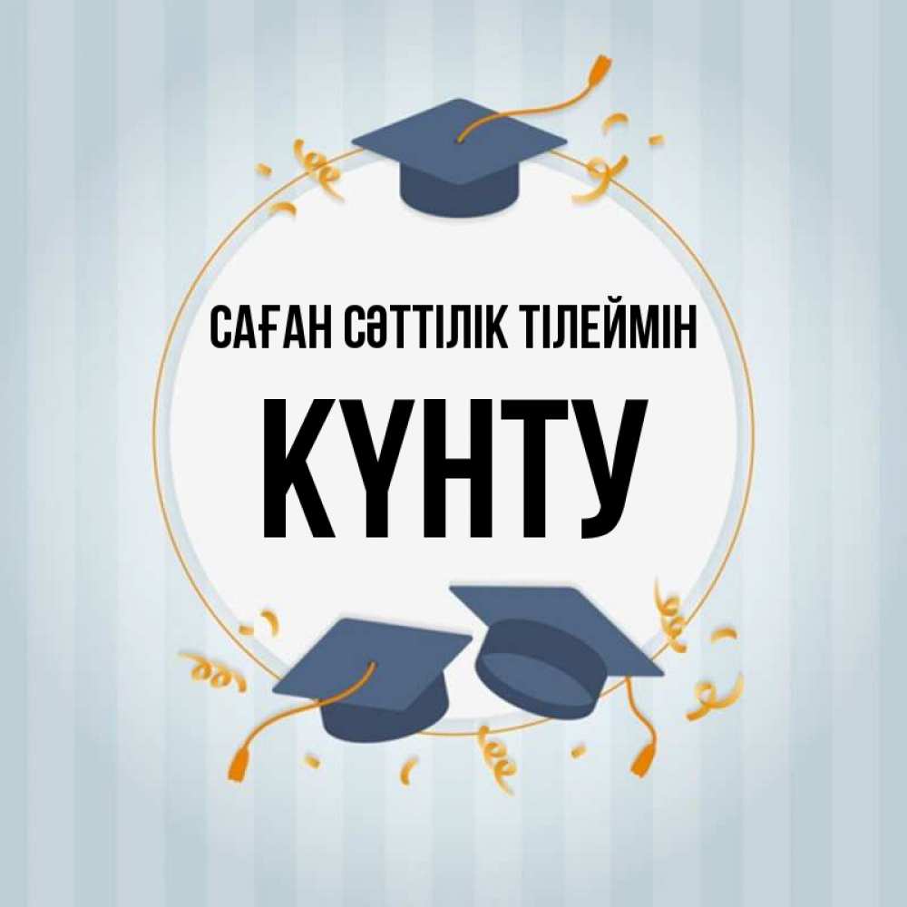 Күн сайын ашық хат с именем, Күнту Саған сәттілік тілеймін для студентов Онлайн тегін жүктеп алу тілектері бар керемет карта 
