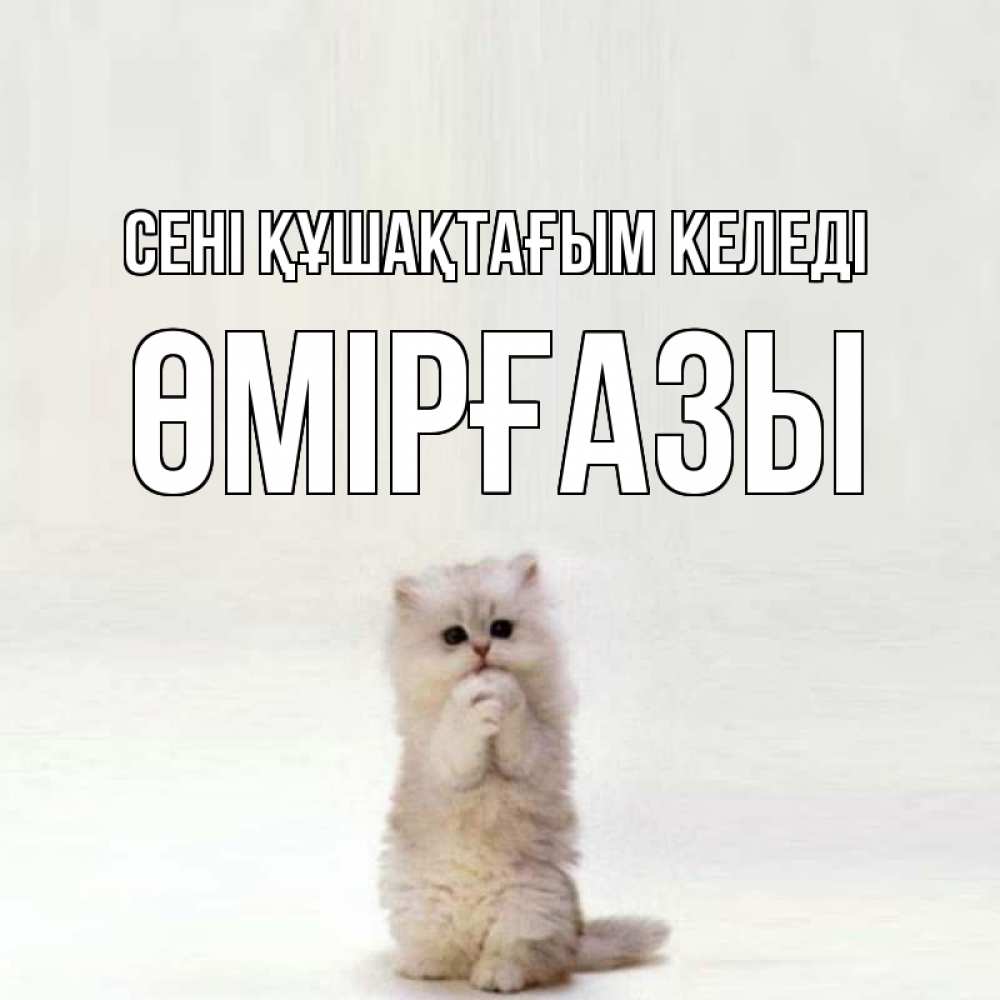 Күн сайын ашық хат с именем, ӨМІРҒАЗЫ сені құшақтағым келеді открытки с креативными подписями Онлайн тегін жүктеп алу тілектері бар керемет карта 