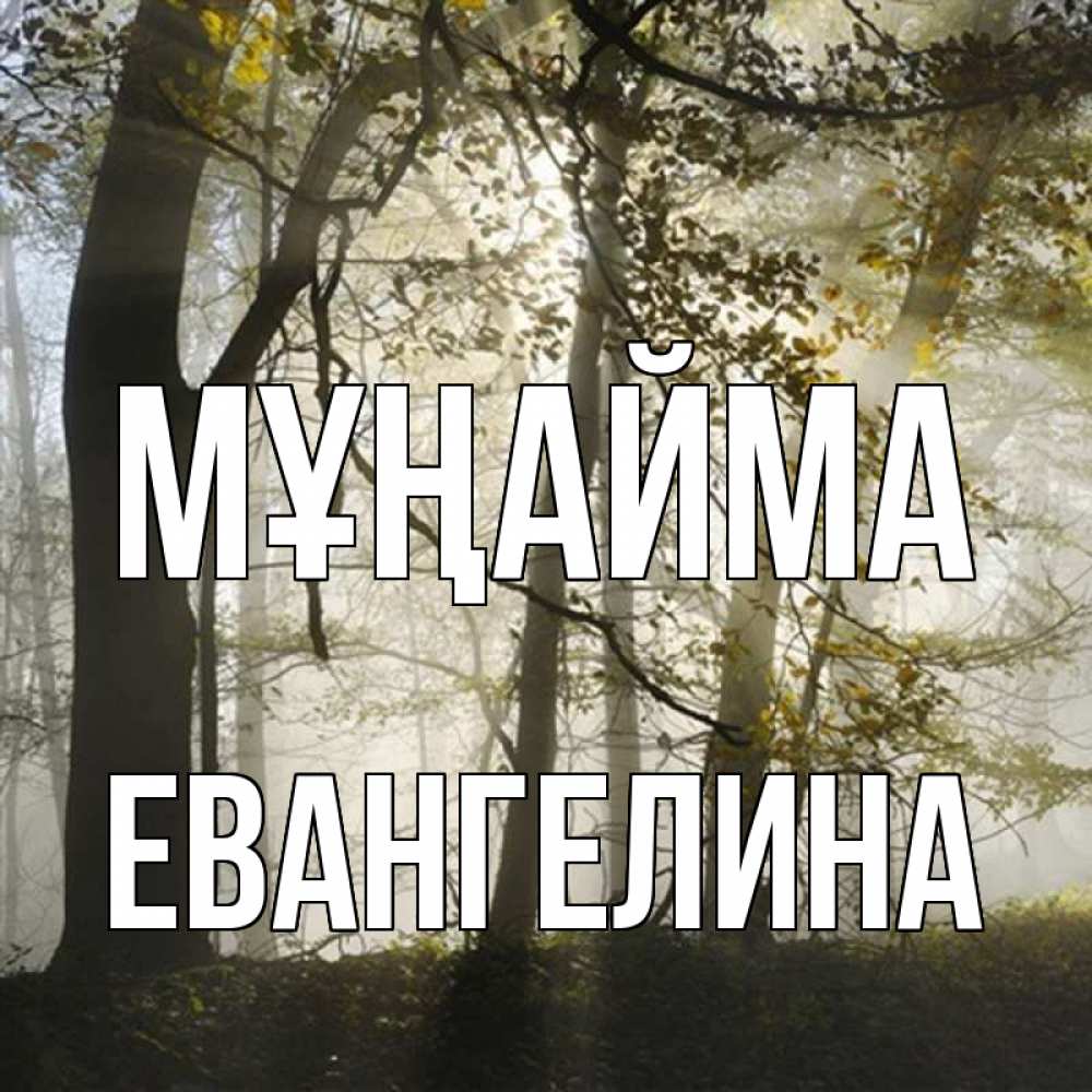 Күн сайын ашық хат с именем, Евангелина Мұңайма лес и свет Онлайн тегін жүктеп алу тілектері бар керемет карта 