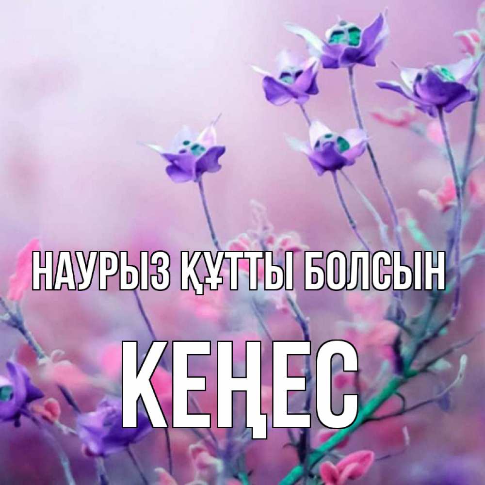 Күн сайын ашық хат с именем, Кеңес Наурыз құтты болсын наурыз  2 Онлайн тегін жүктеп алу тілектері бар керемет карта 