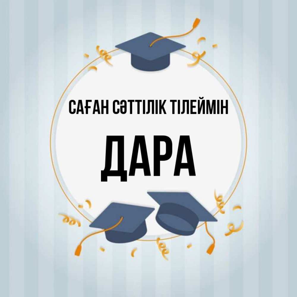 Күн сайын ашық хат с именем, Дара Саған сәттілік тілеймін для студентов Онлайн тегін жүктеп алу тілектері бар керемет карта 