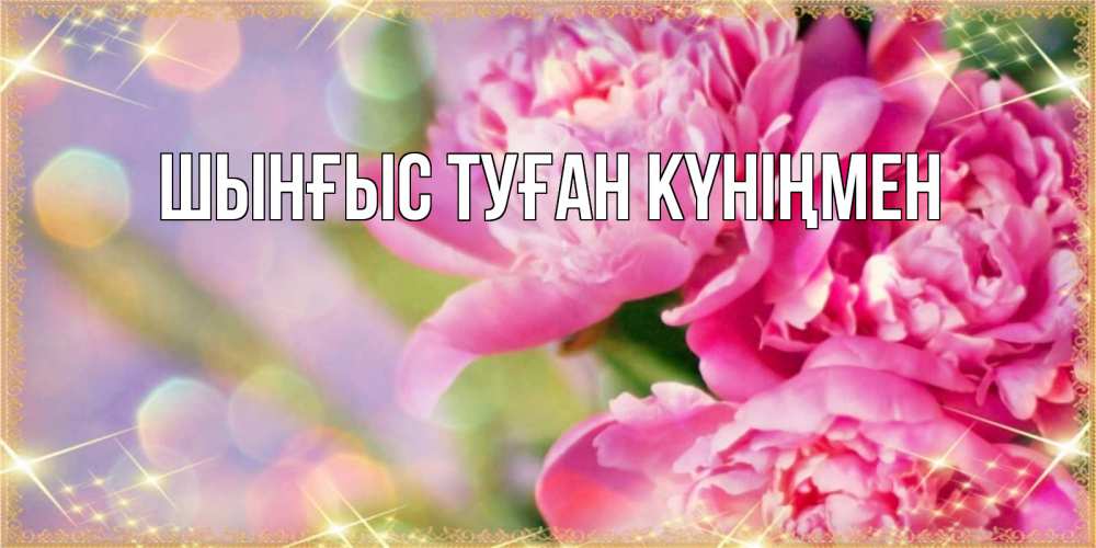 Картинка  с именем , ШЫНҒЫС! ТУҒАН КҮНІҢМЕН!