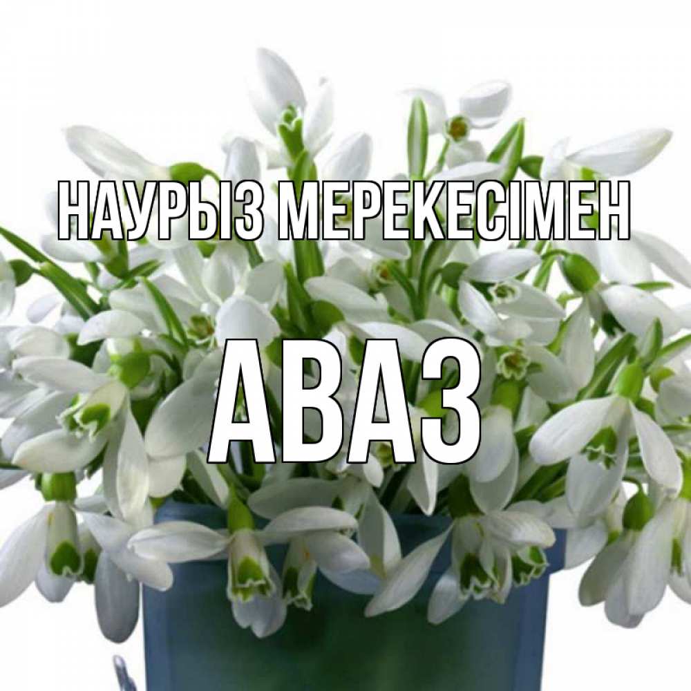 Күн сайын ашық хат с именем, Аваз Наурыз мерекесімен цветы к наурызу новый год в Казахстане Онлайн тегін жүктеп алу тілектері бар керемет карта 
